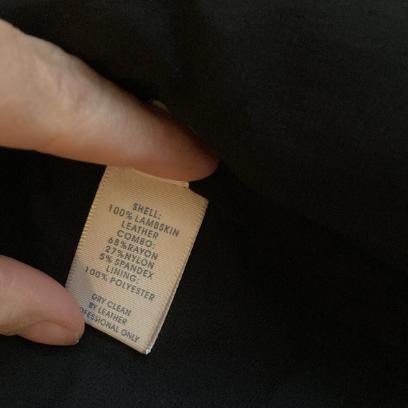 LIKE BRAND NEW 100%Leather Jacket REBECCA MINKOFF - Picture 6 of 8